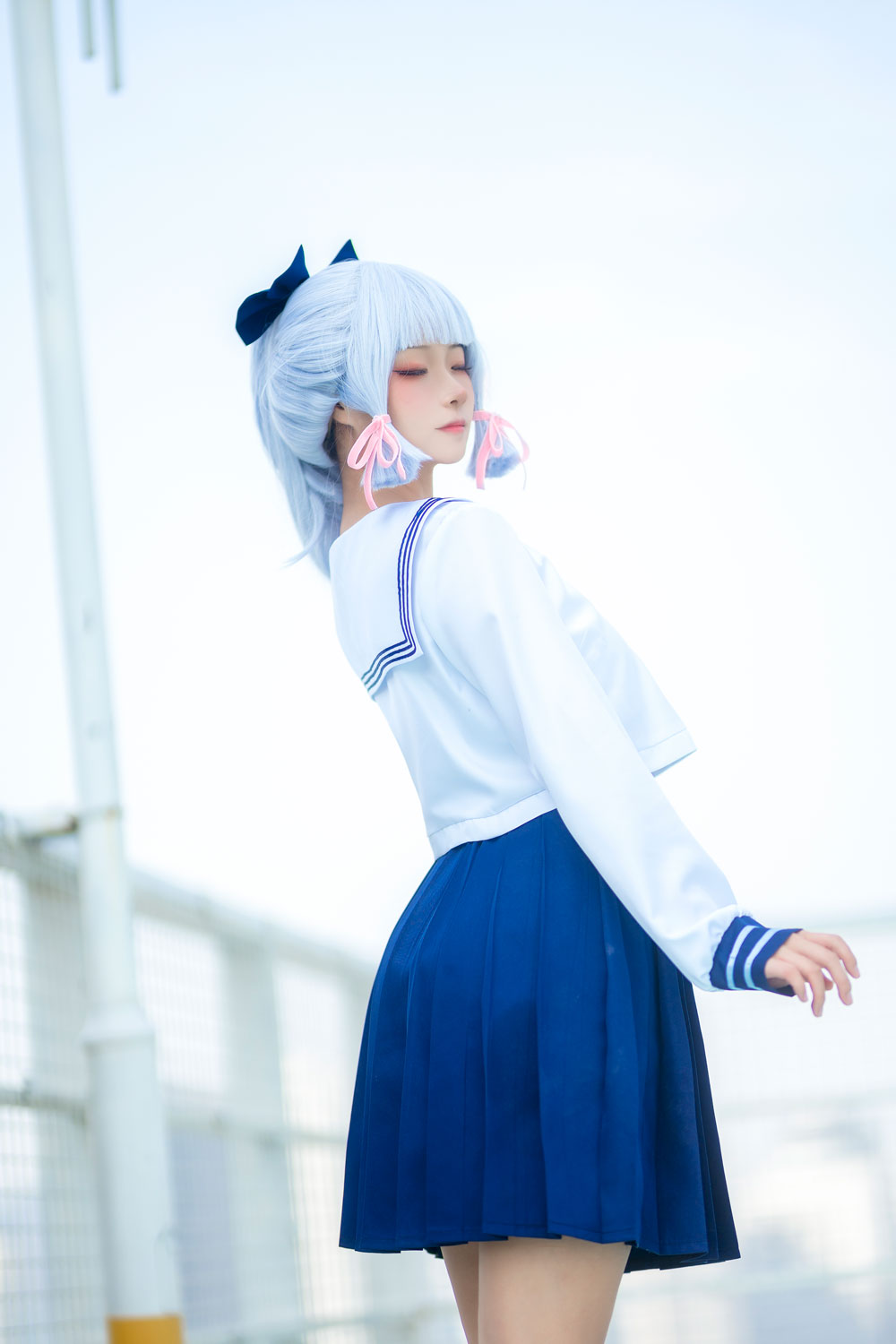 Seya-狮砸COSPLAY写真《原神》凌华JK