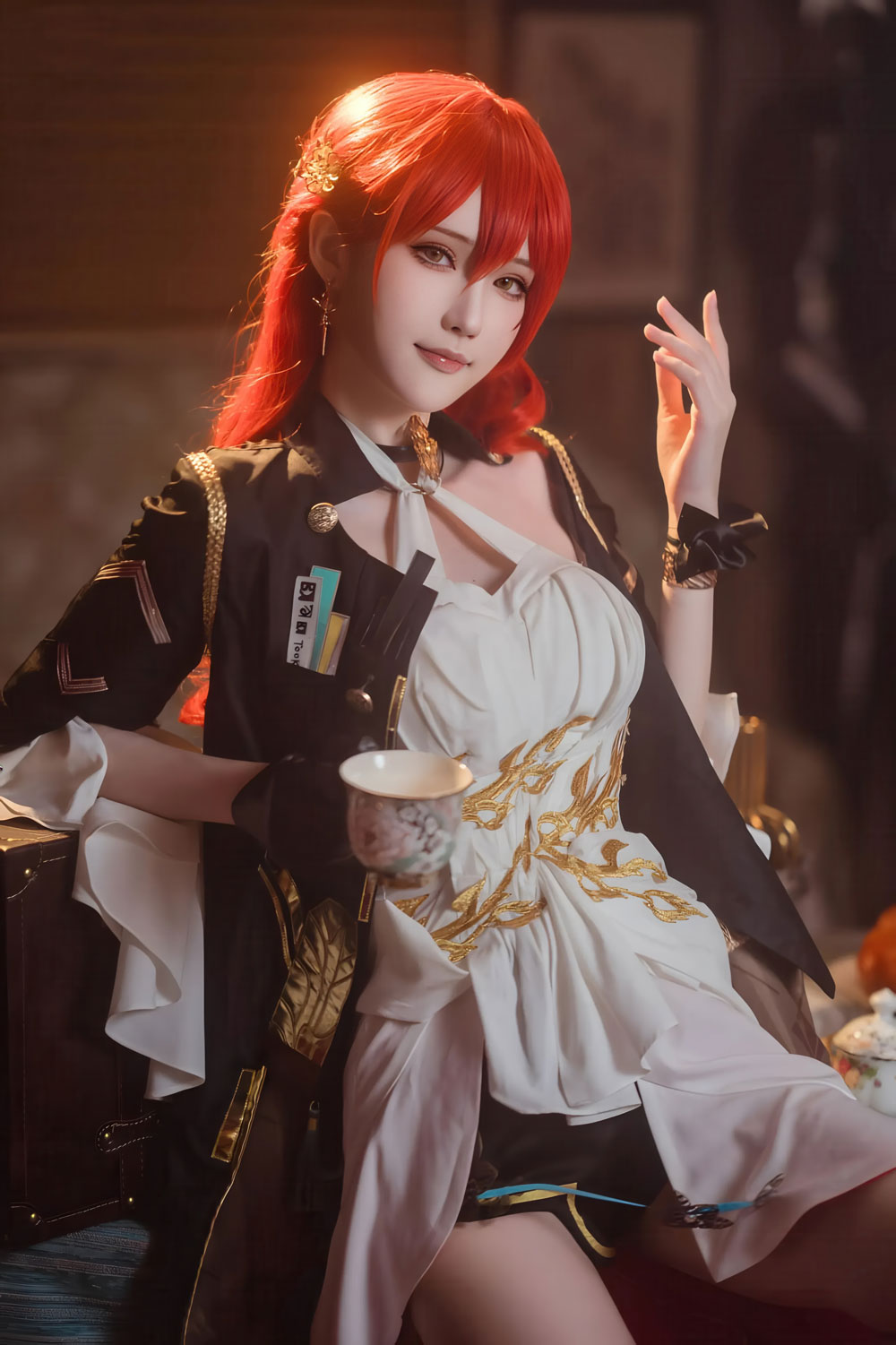 花兮_honoka 铁道 姬子COSPLAY图片写真在线看