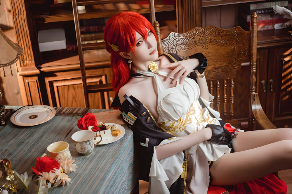 花兮_honoka 铁道 姬子COSPLAY图片写真在线看