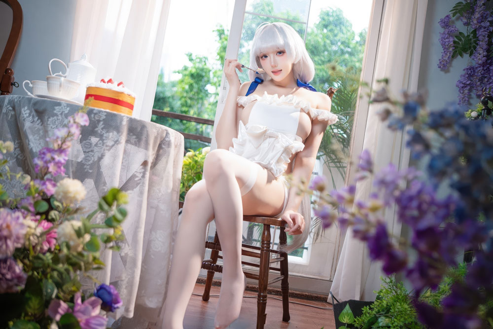 瓜希酱《碧蓝航线》光辉 辉光下的甜蜜COSPLAY图片写真在线