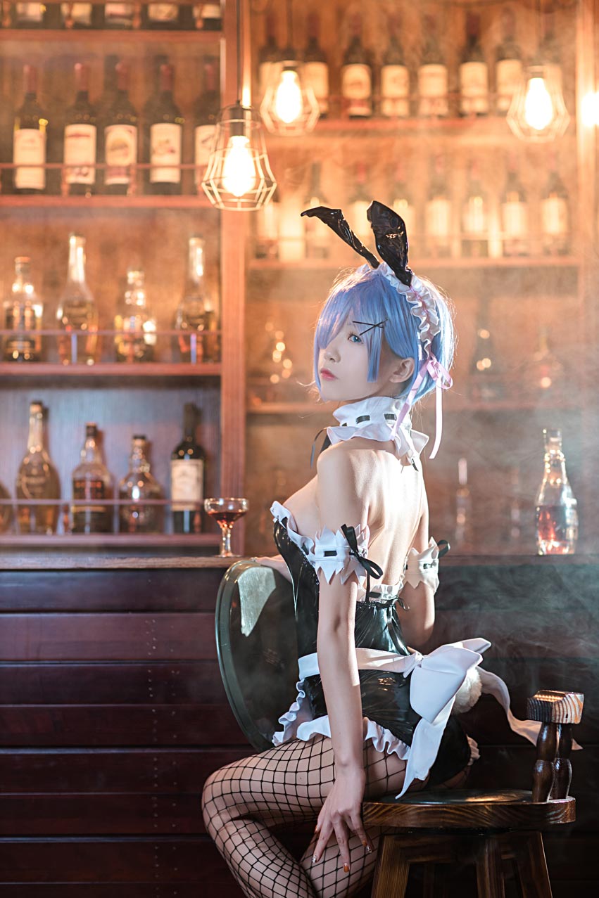 水淼aqua 雷姆COS写真图片在线欣赏 水淼aqua 雷姆COS写真图片在线欣赏