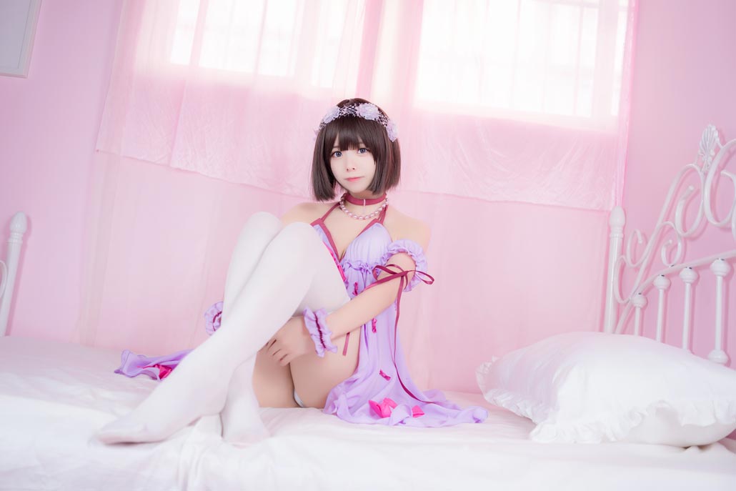 小野妹子w《路人女主的养成方法》加藤惠COS圣人惠睡衣白丝写真图片 小野妹子w《路人女主的养成方法》加藤惠COS圣人惠睡衣白丝写真图片