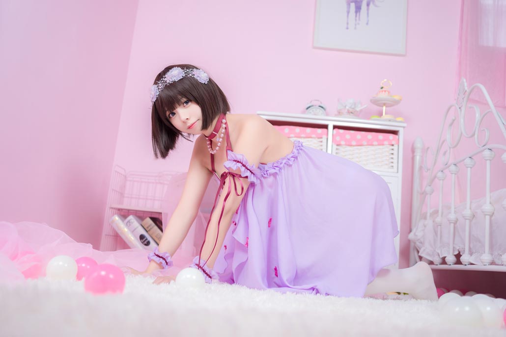 小野妹子w《路人女主的养成方法》加藤惠COS圣人惠睡衣白丝写真图片 小野妹子w《路人女主的养成方法》加藤惠COS圣人惠睡衣白丝写真图片