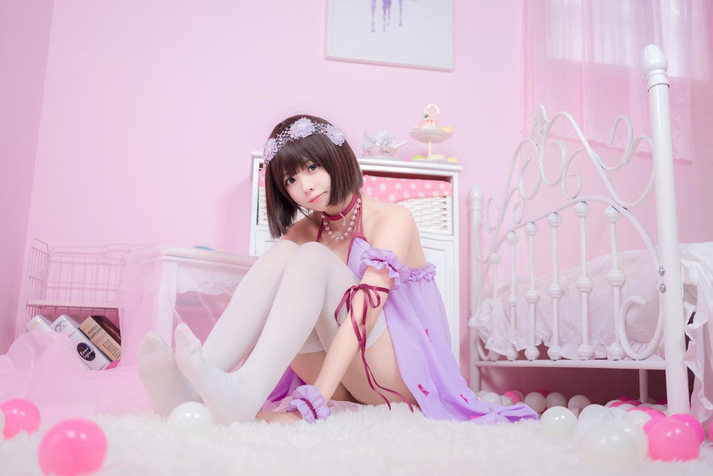 小野妹子w《路人女主的养成方法》加藤惠COS圣人惠睡衣白丝写真图片 小野妹子w《路人女主的养成方法》加藤惠COS圣人惠睡衣白丝写真图片