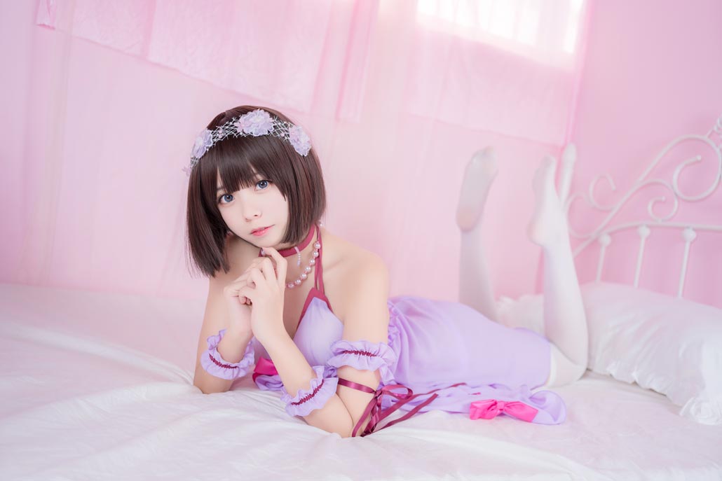 小野妹子w《路人女主的养成方法》加藤惠COS圣人惠睡衣白丝写真图片 小野妹子w《路人女主的养成方法》加藤惠COS圣人惠睡衣白丝写真图片