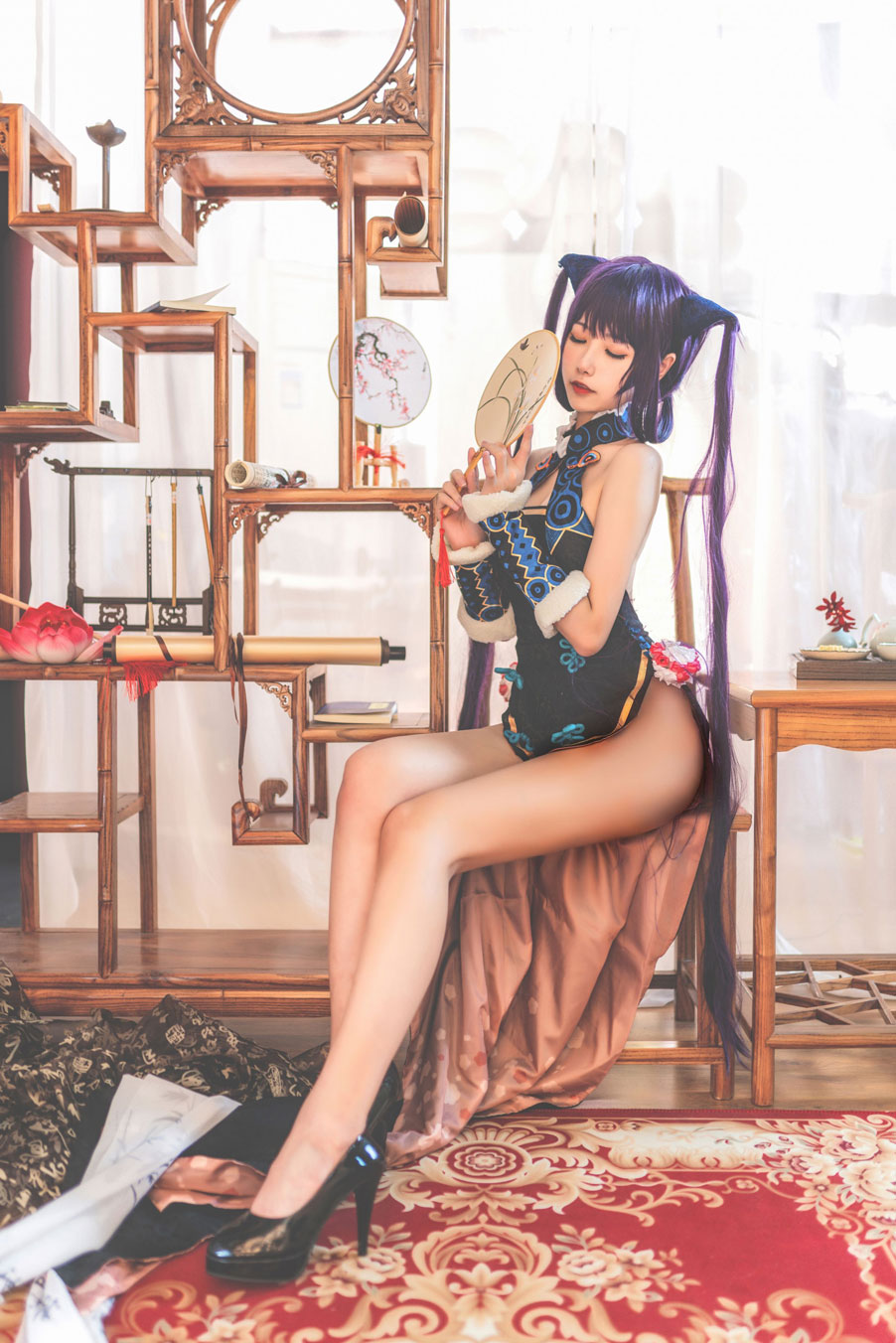 Momoko葵葵 FGO杨贵妃COS写真图片在线欣赏 Momoko葵葵 FGO杨贵妃COS写真图片在线欣赏