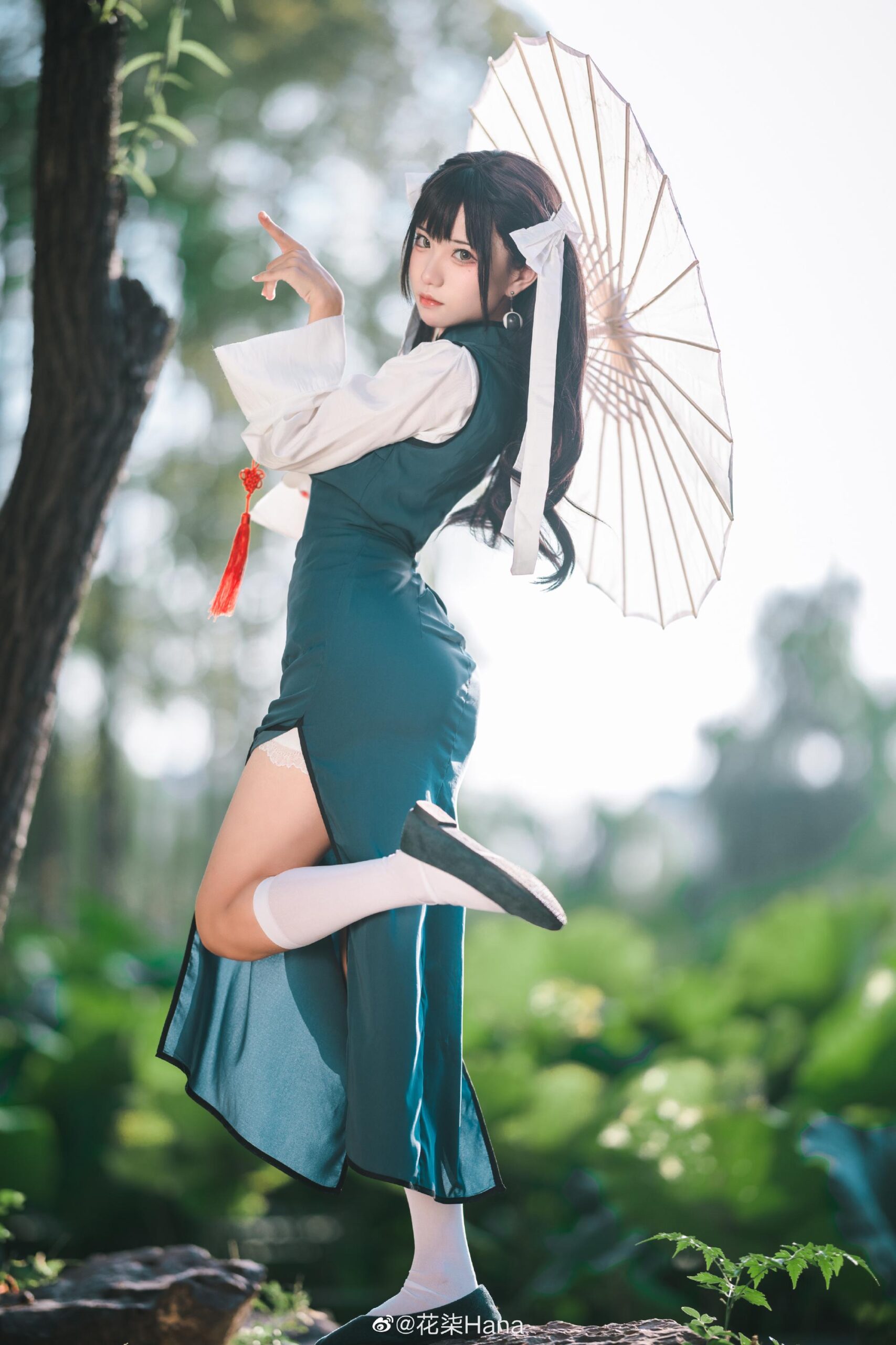 花柒Hana 驱鬼道士药指动漫COS图片 花柒Hana 驱鬼道士药指动漫COS图片