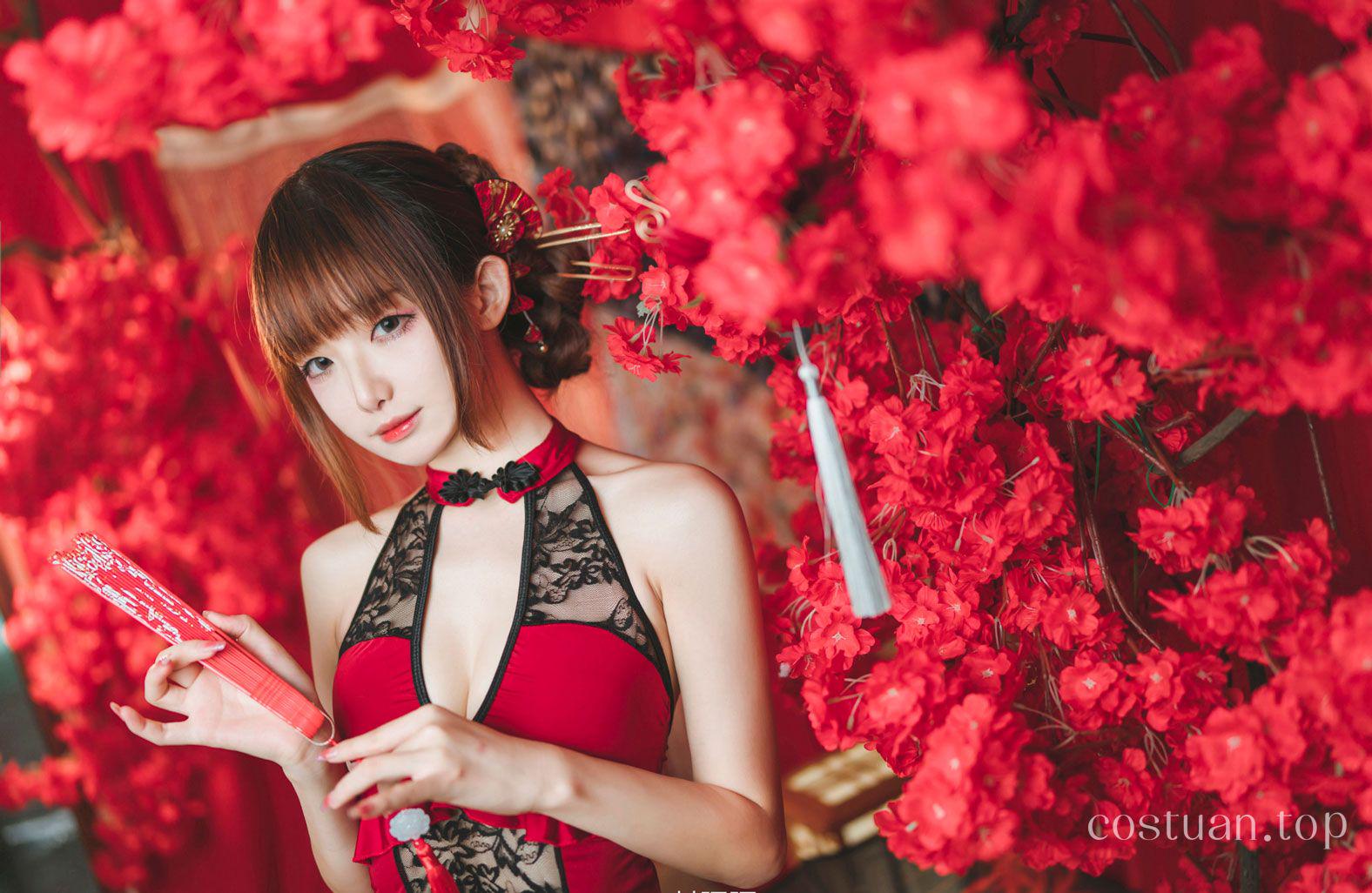 封疆疆v 韶华旗袍COS写真图集