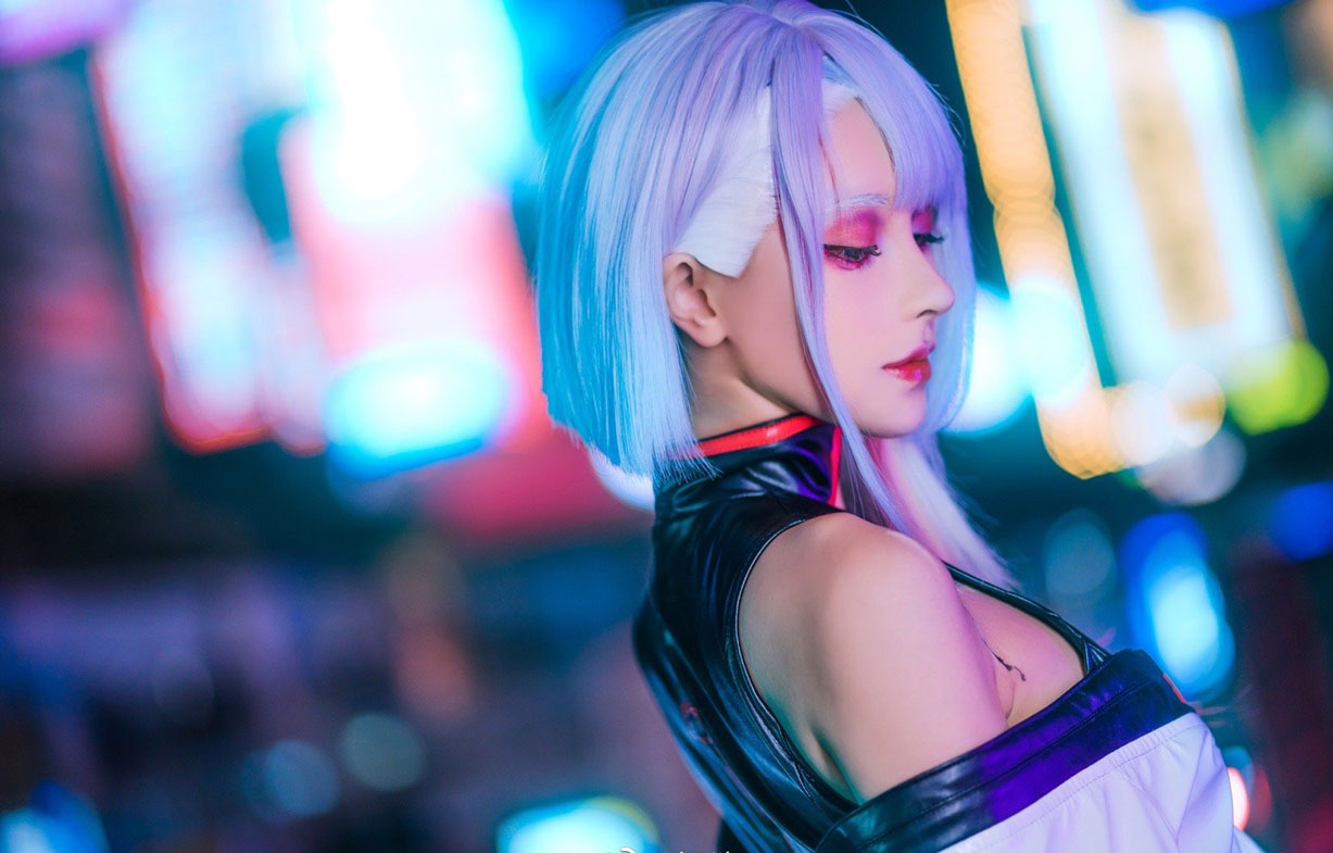 奶狮_《赛博朋克边缘行者》Lucy露西COS美图 奶狮_《赛博朋克边缘行者》Lucy露西COS美图