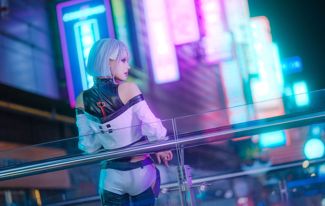 奶狮_《赛博朋克边缘行者》Lucy露西COS美图 奶狮_《赛博朋克边缘行者》Lucy露西COS美图