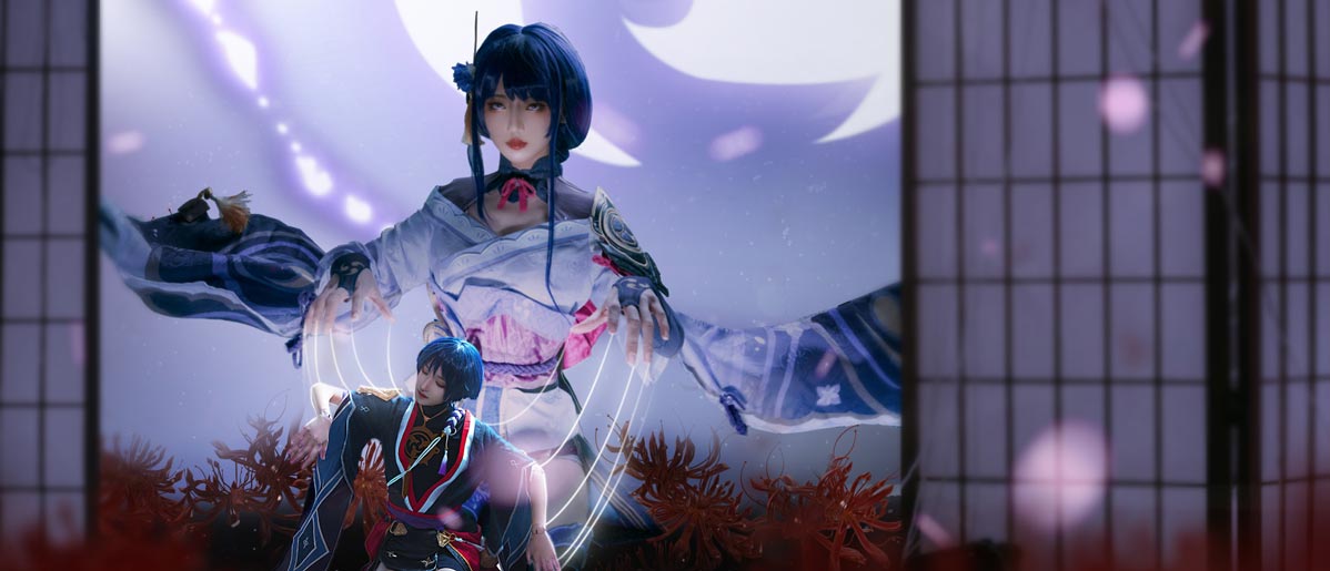 弥音音ww《原神》雷电将军COS美图欣赏