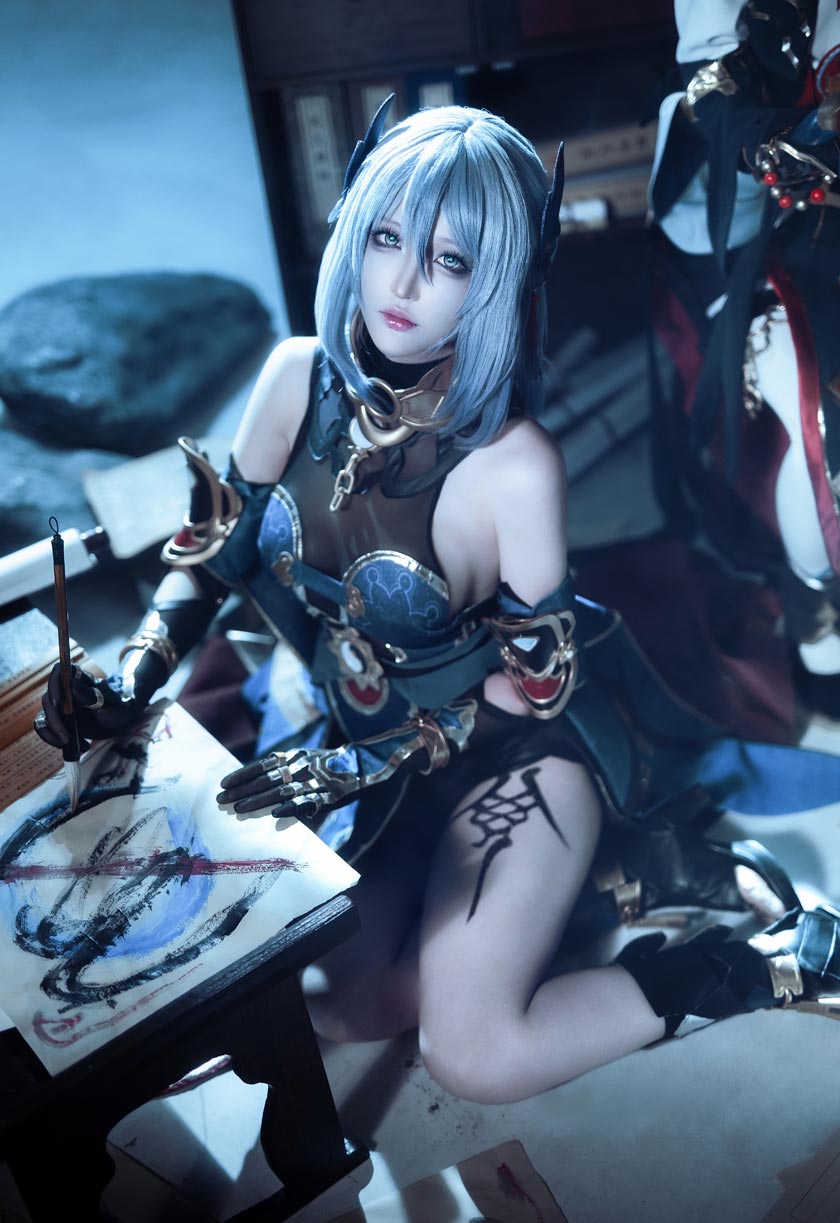小南宫zzZ最新作品《崩坏:星穹铁道》寒鸦COS