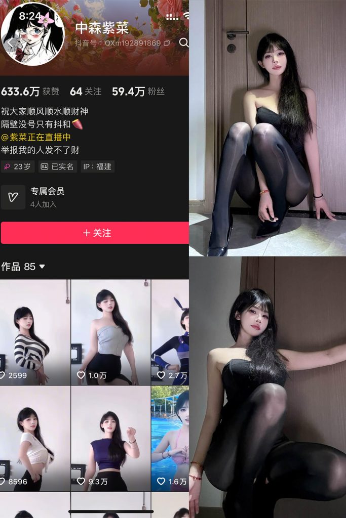 抖音中森紫菜岛遇全套作品资源合集 维密圈|秘语 岛遇-第1张